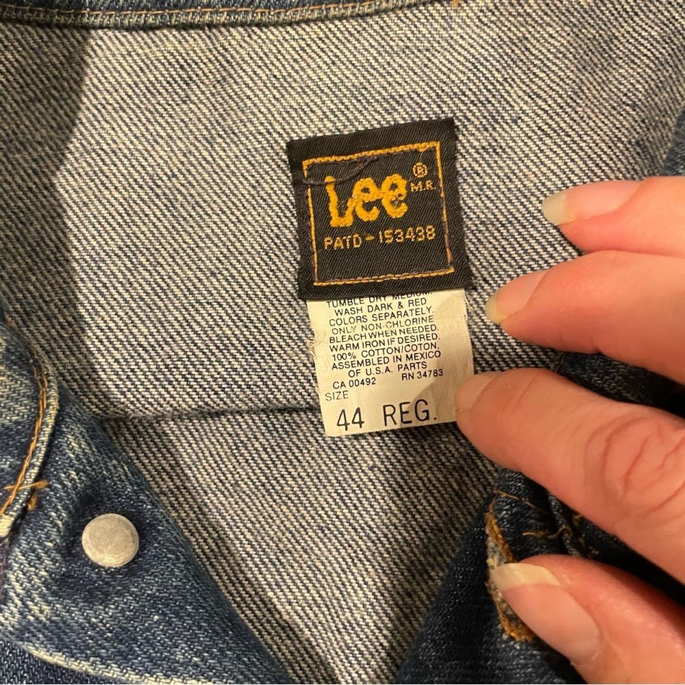 Vintage 70’s-80’s Lee Riders Denim Alaska Hit Cop… - image 4